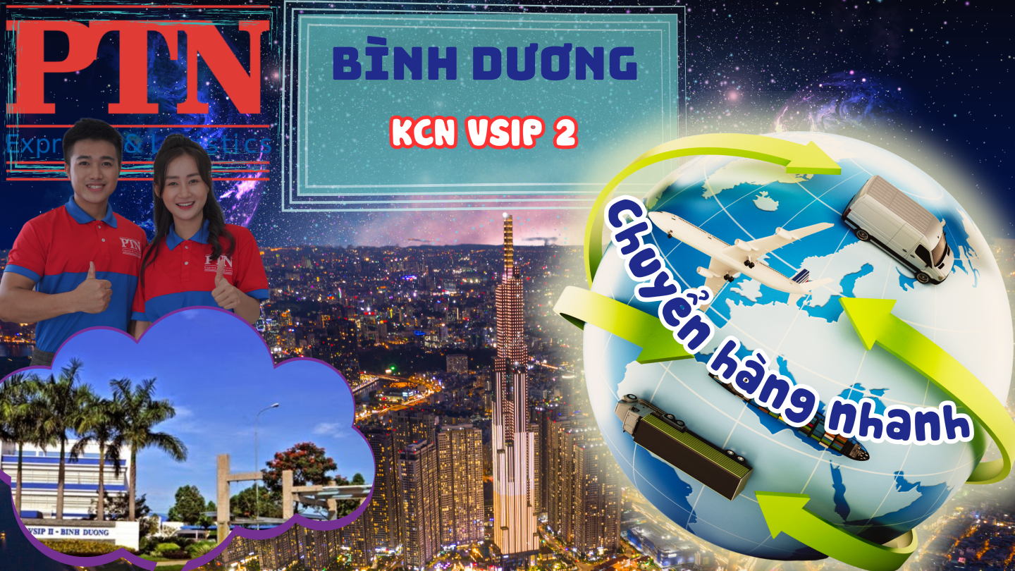Chuyển hàng nhanh tại KCN Vsip 2