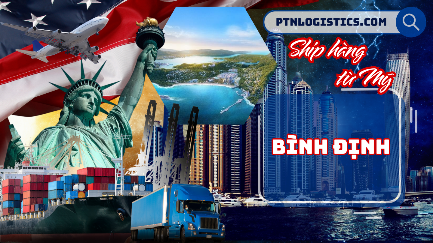 Ship hàng từ Mỹ về Bình Định
