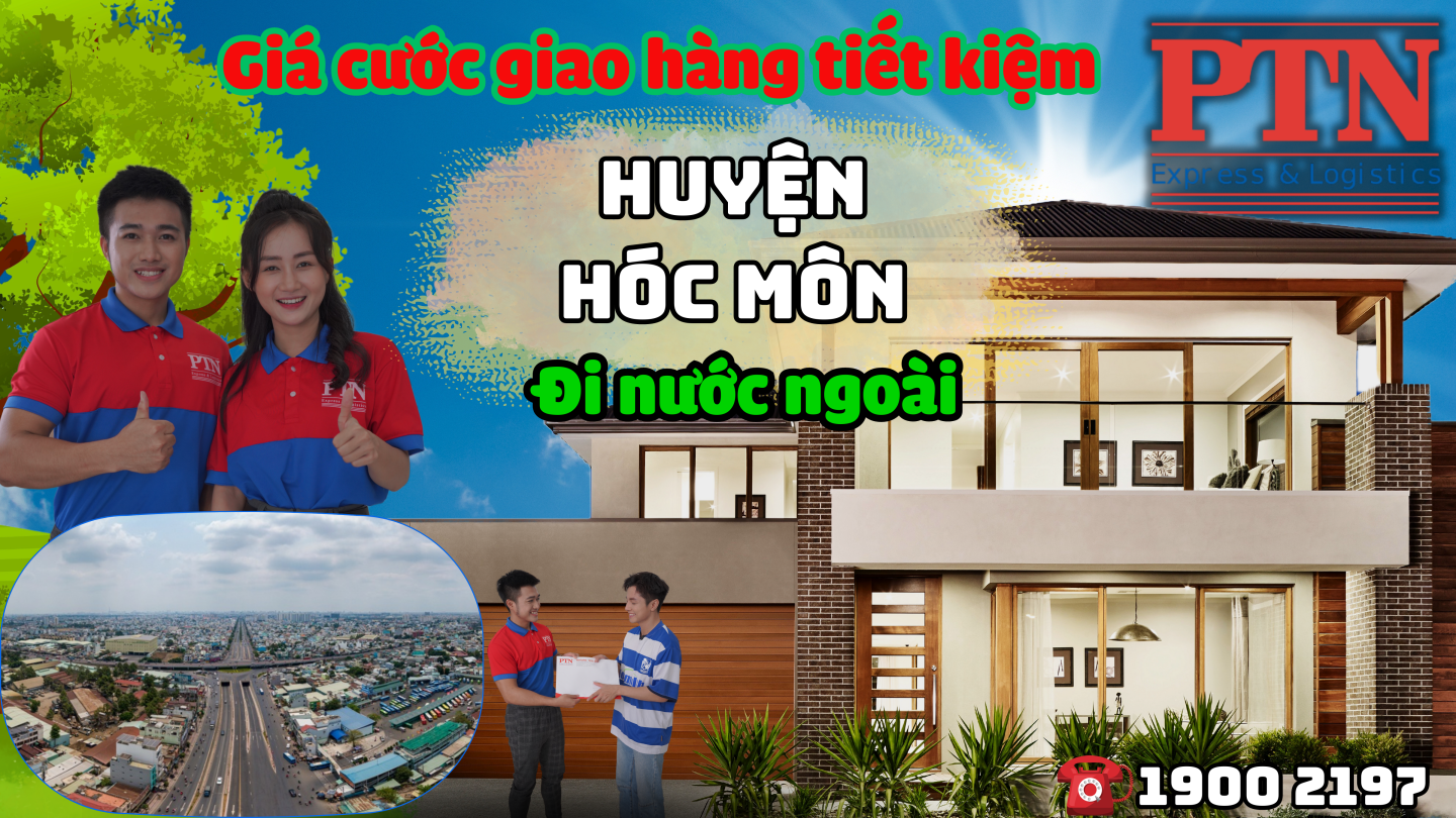 Cước giao hàng tiết kiệm tại Hóc Môn
