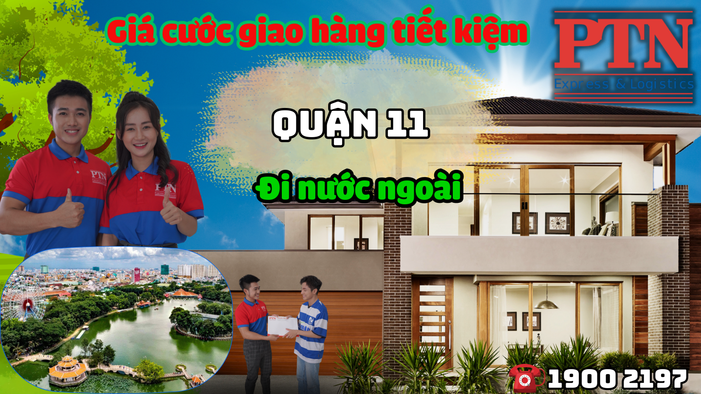 Cước giao hàng tiết kiệm tại Quận 11