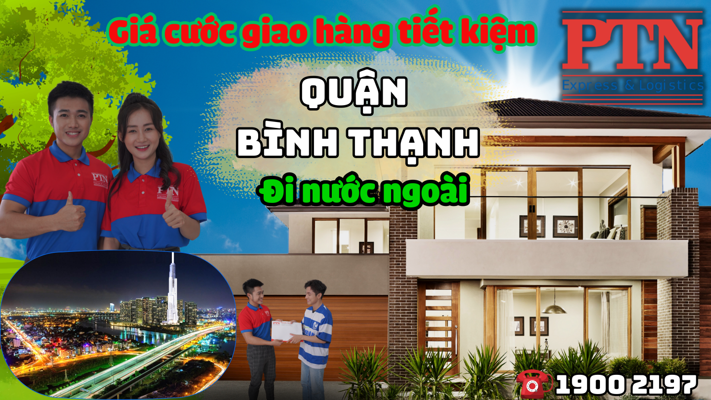 Cước giao hàng tiết kiệm tại Bình Thạnh