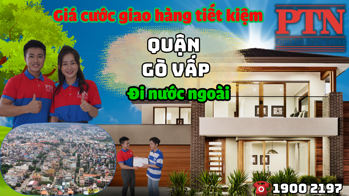 Cước giao hàng tiết kiệm tại Gò Vấp